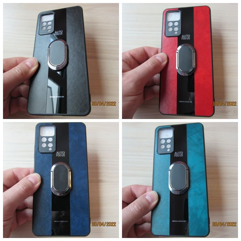 Xiaomi Redmi Note 11 11S 4G 11 Pro+ 5G / PORSCHE Кожен кейс с пръстен