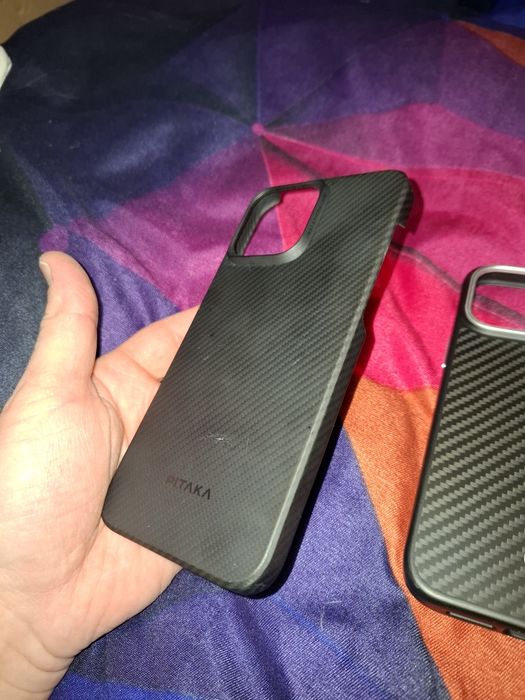 Husa pitaka spigen carbon kevlar iphone 15 pro max