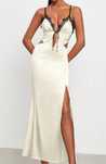 Rochie elegantă crem