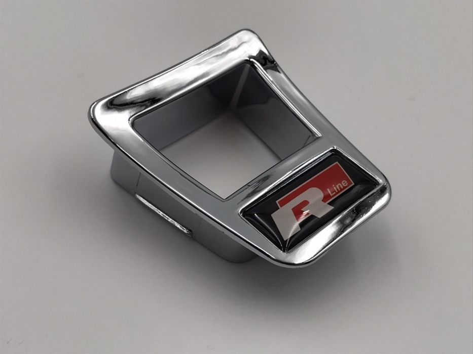 Emblema VW R-line volan rosu