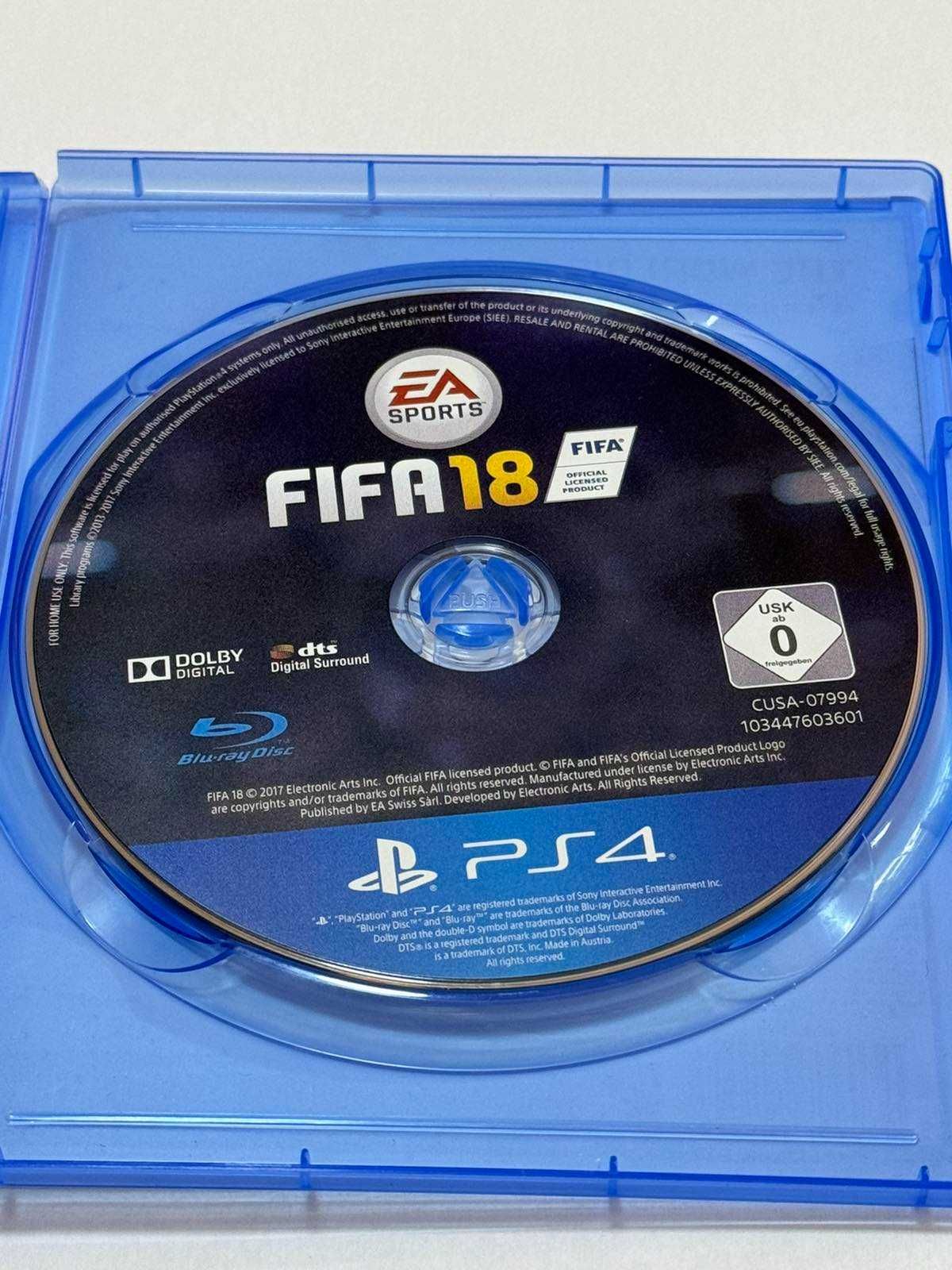 Продавам игра за PS4 Fifa 18