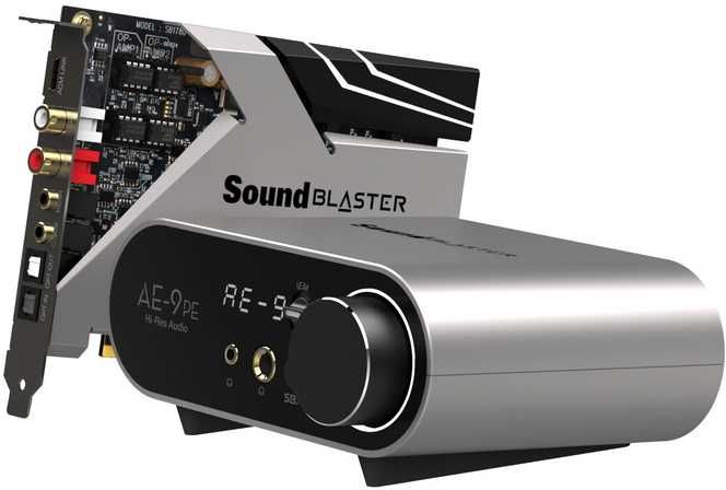 Звукова карта Creative Sound Blaster AE-9 + Гаранция