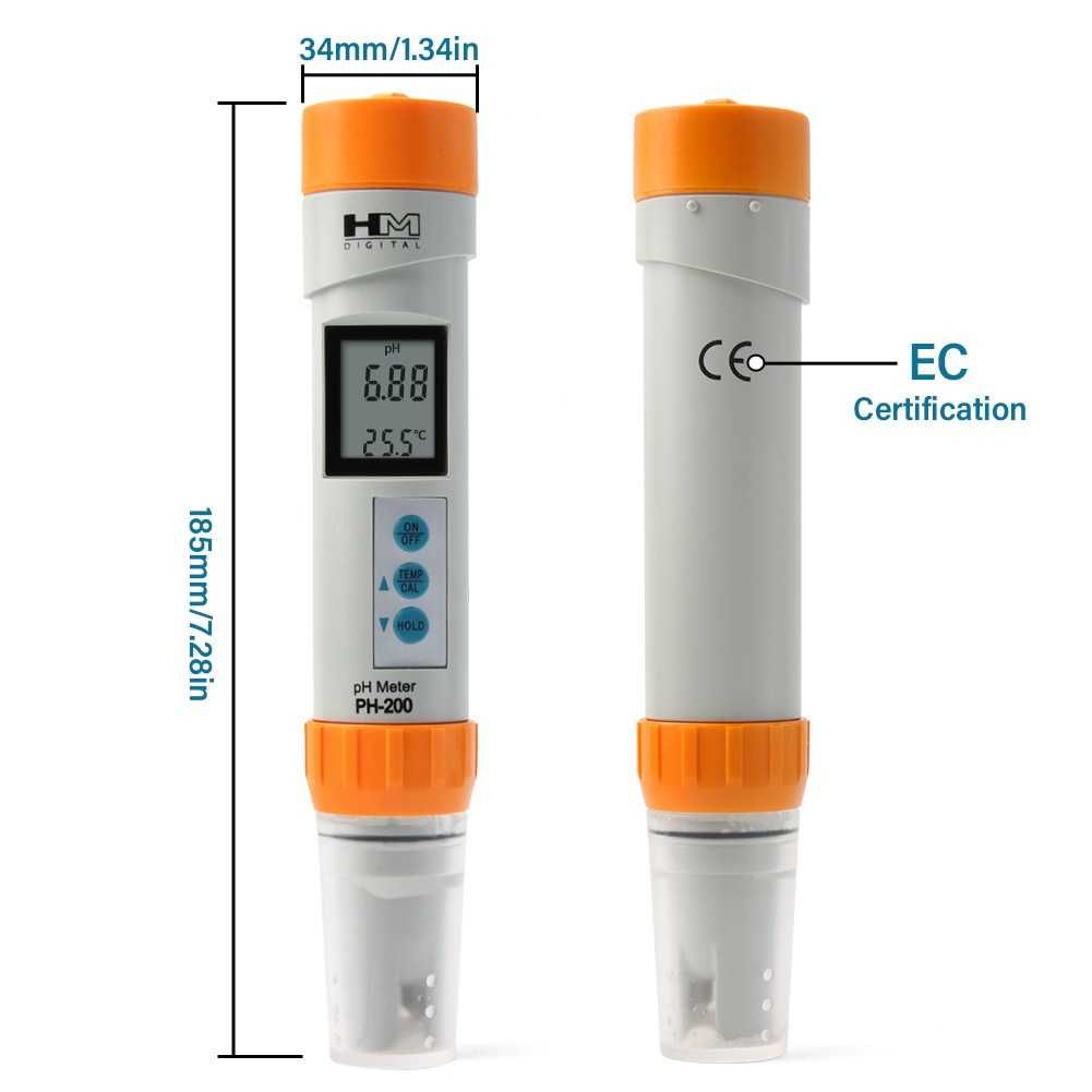 pH метър професионален с функция АТС и сменяем електрод, 20214255