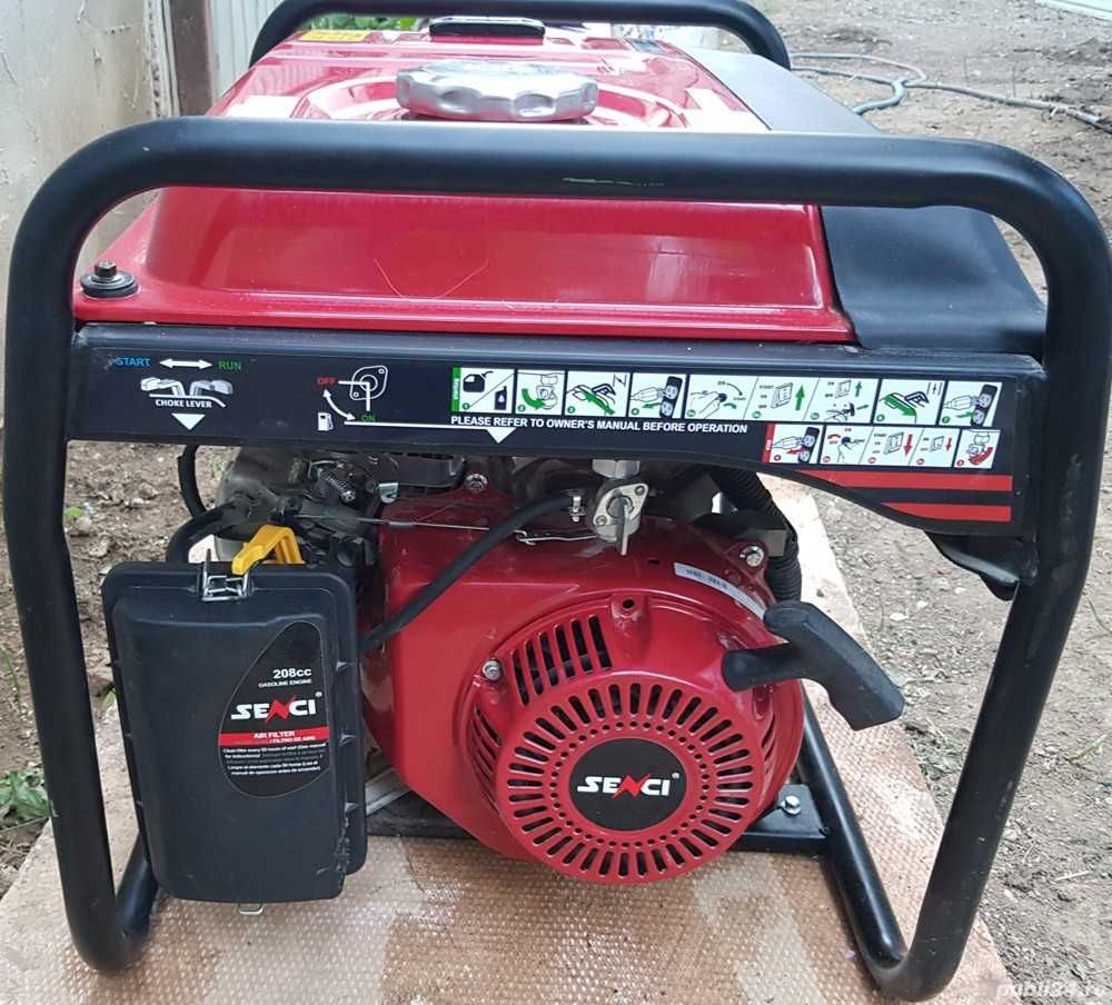 Generator curent electric SENCI SC 3500 230V maxim 3kwa