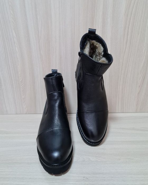 Теплые сапоги из Натуральной кожи