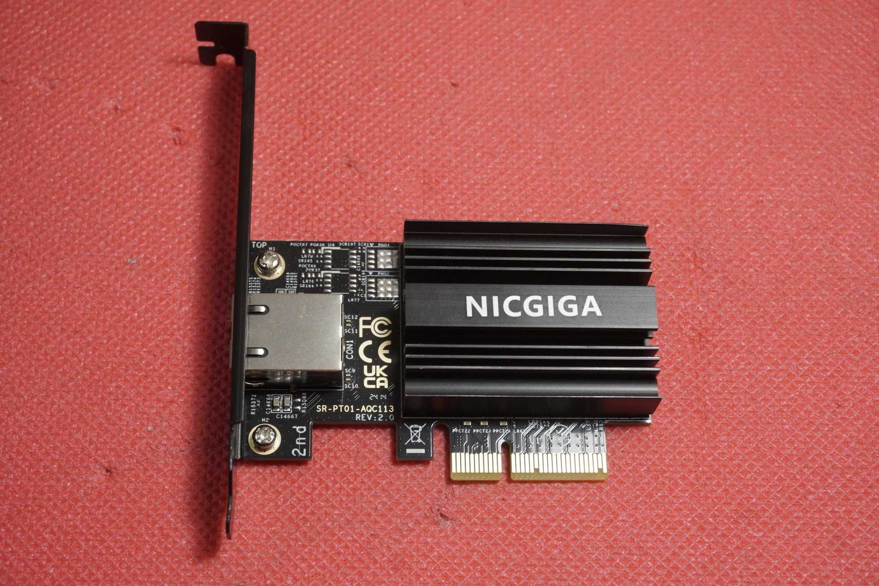 10G 10Gb 10Gbe PCIe RJ45 Network Card NICGIGA Ethernet Adapter вкл ДДС