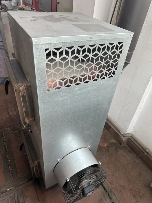 Soba ulei incalzire aer 30KW + burlane otel