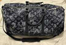 Geanta Voiaj Louis Vuitton Duffle Bag Keepall Denim