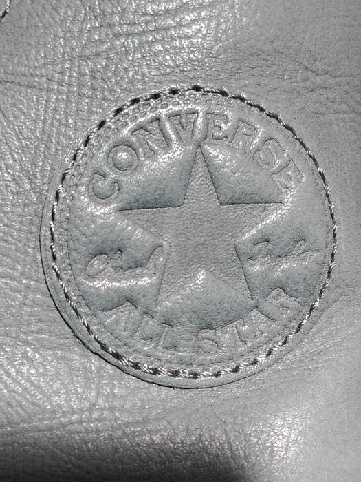 CONVERSE ALL STAR tenesi din piele îmblăniti, mr. 39,5, interior 25 cm