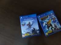Продам игры PS4 название:Horizon zero Dawn Complete Edition и Ratchet