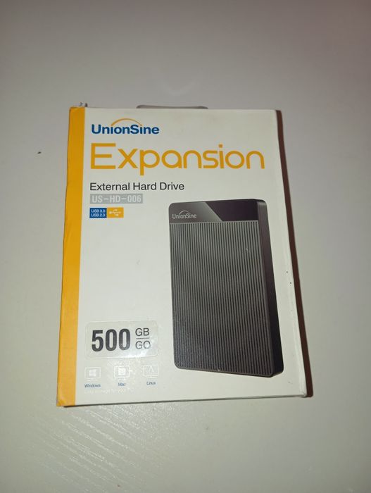Hard disk extern portabil  UnionSine Expansión de 500GB