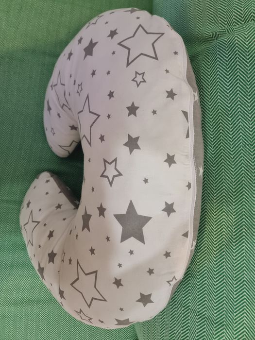 Perna pentru alaptare multifunctionala 3 in 1 Kidizi Celia Galaxy Grey