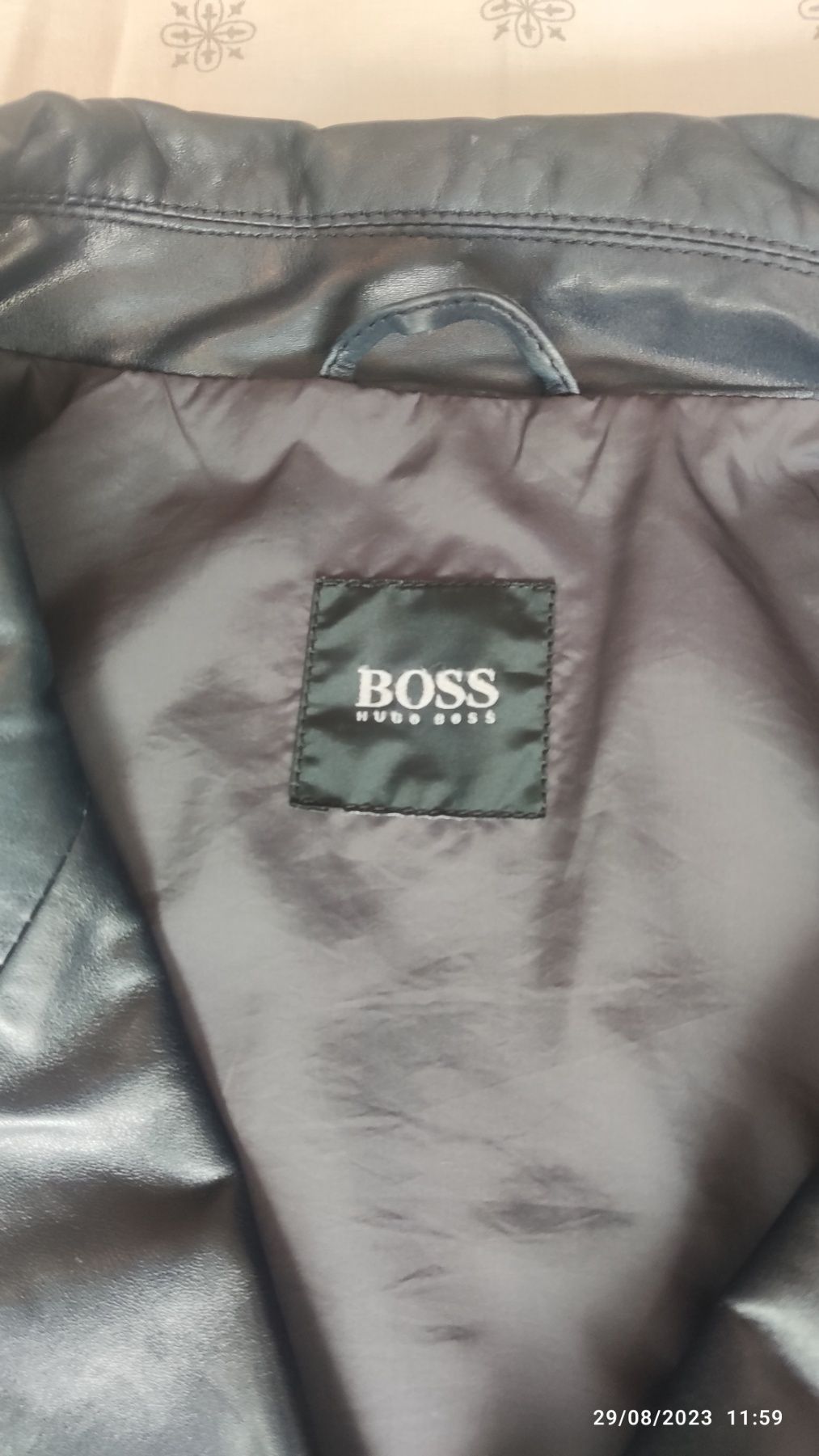 Мъжко кожено яке Boss