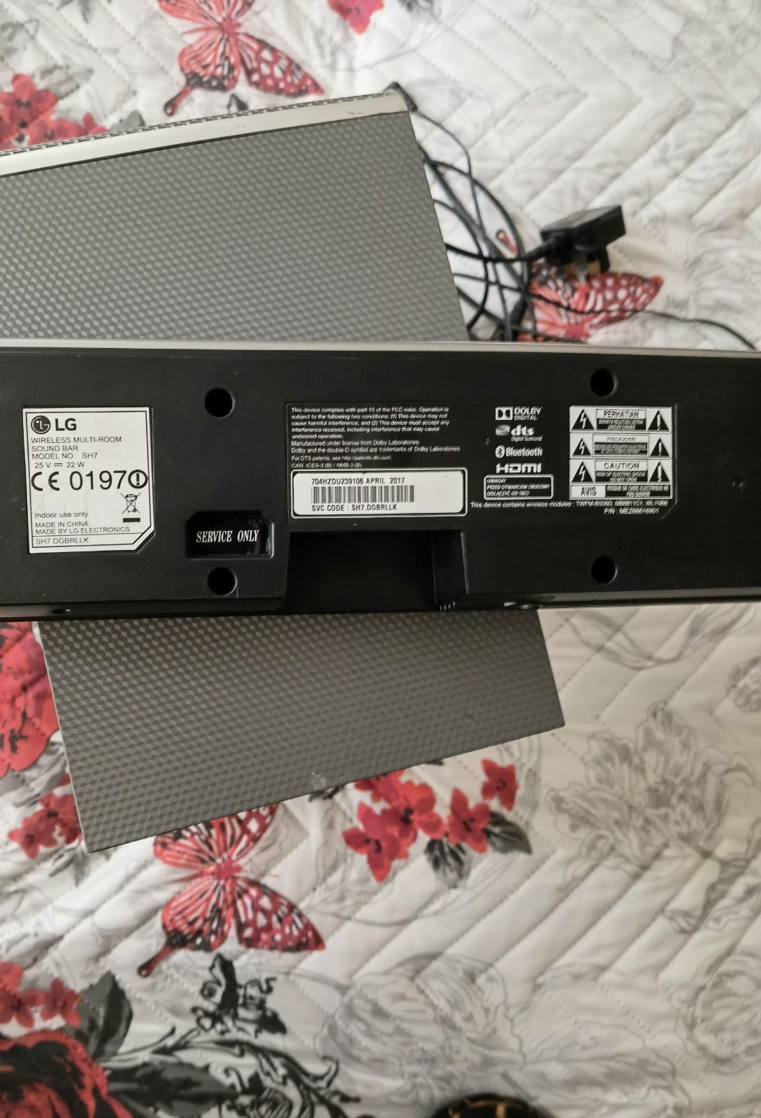 Soundbar lg   360w