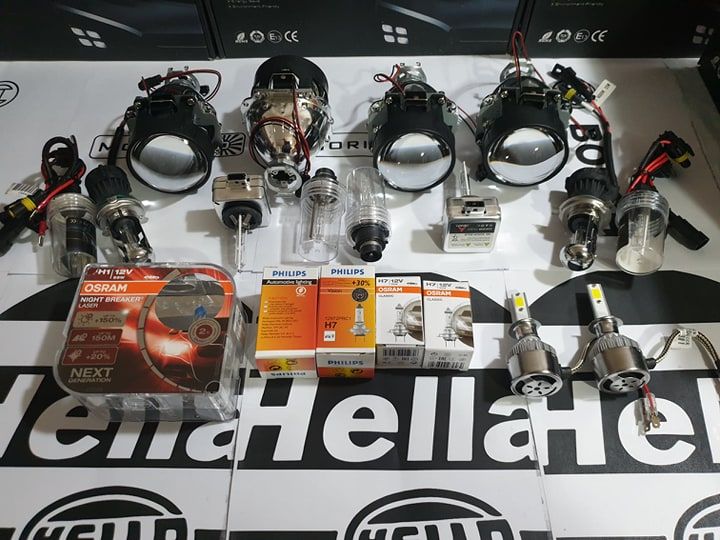 Kit Lupe BMW X1/X3 Lupe Bixenon+Xenon Canbus+Angel Eyes Alb