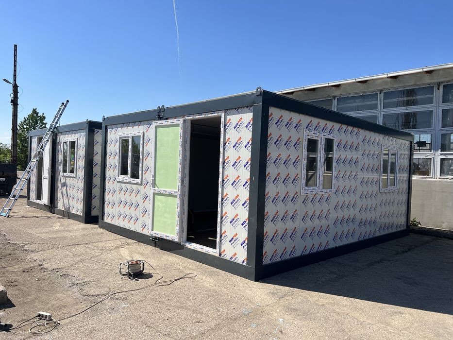 Container de locuit Container de santier birou vestiar sanitar modular