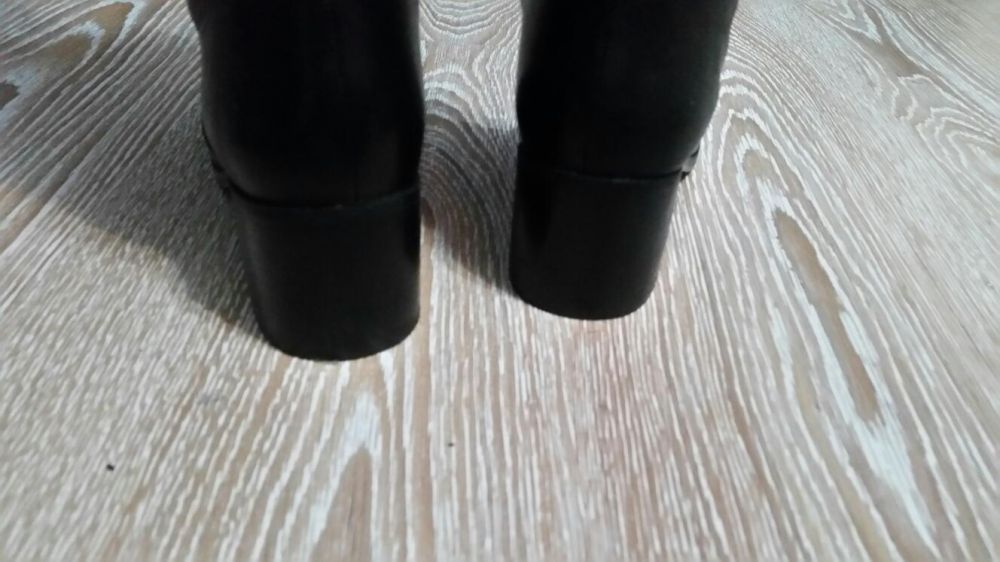 Cizme aldo negre piele naturala peste genunchi 37 impecabile noi