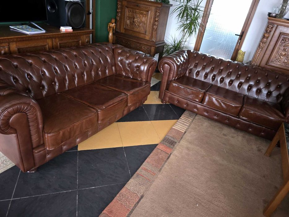 Set canapele CHESTERFIELD 3+3 original UK