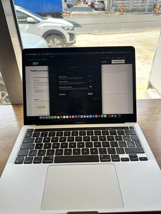 MacBook Pro M1 256gb Silver IMPECABIL 10/10