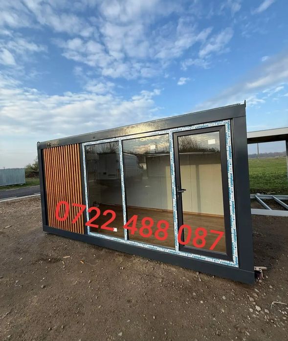 Container modular tip birou, locuinta, spatiu comercial  7 x 2.40m