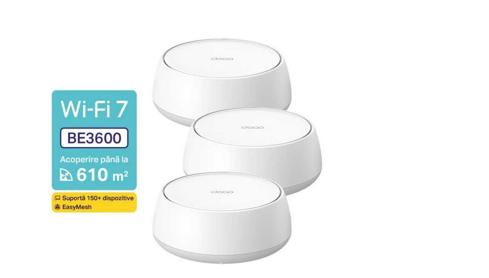 TP-LINK Deco BE25 BE3600, Wi-Fi 7, Dual Band 688 + 2882 Mbps