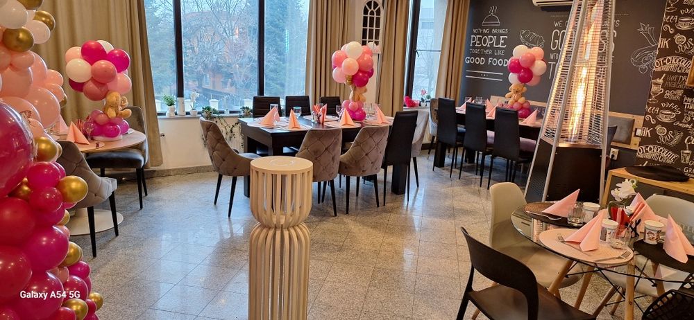 Inchirere spatiu pentru petreceri aniversare, Moț, botez,prezentari