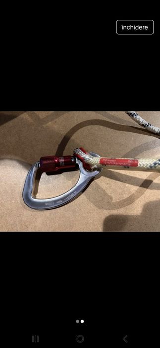 Coarda alpinism utilitar,montan escalada catarare