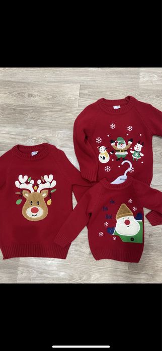 Кофты детские новогодние