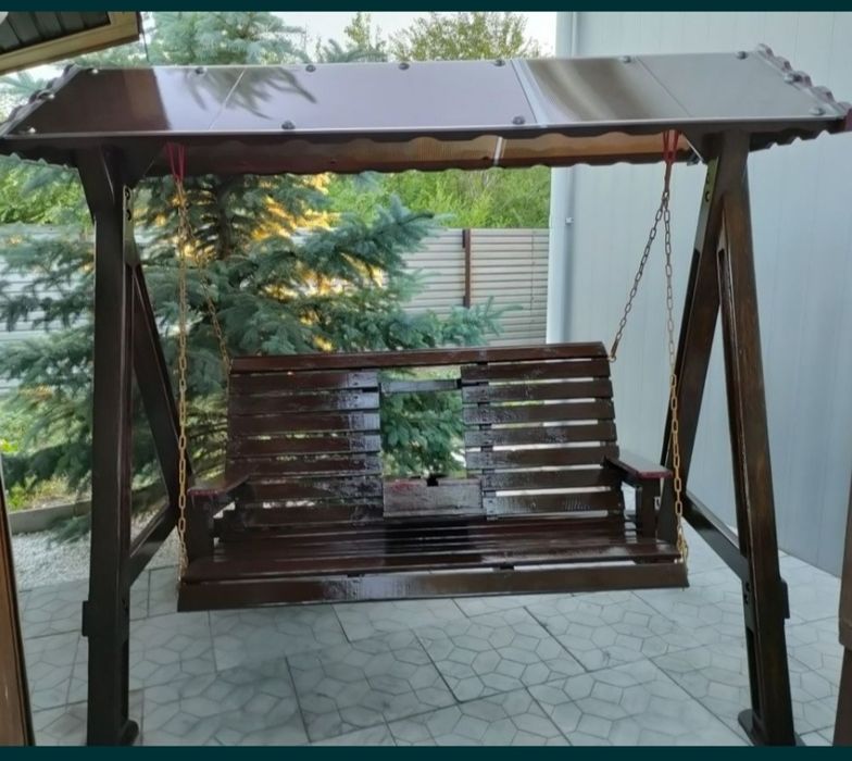 Продам качелю из дерева