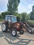 Tractor fiat 580 cu încărcător frontal