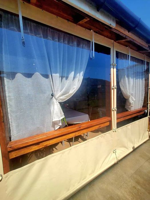 Inchideri terase, pereti transparenti