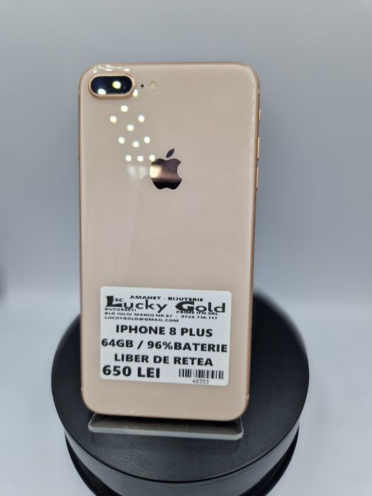 Iphone 8 Plus 64GB / 96% Baterie Garantie #48353