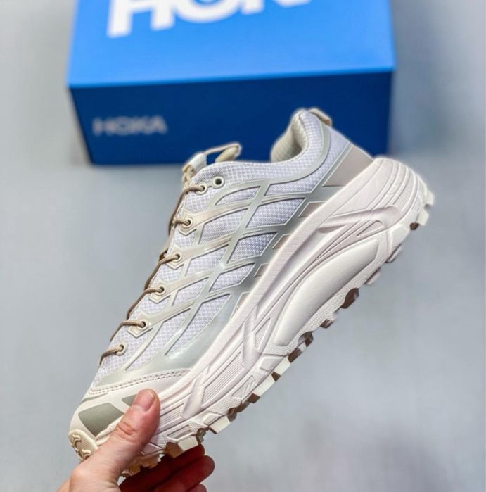 Нови мъжки маратонки Hoka One One Mafate Three2 Eggnog Shifting Sand