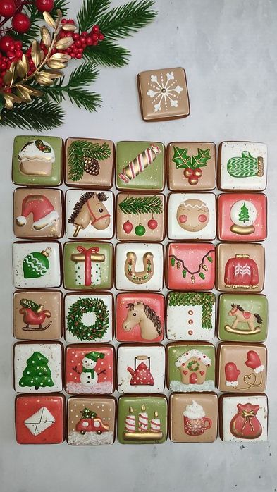 Адвент-календарь (пряничный)