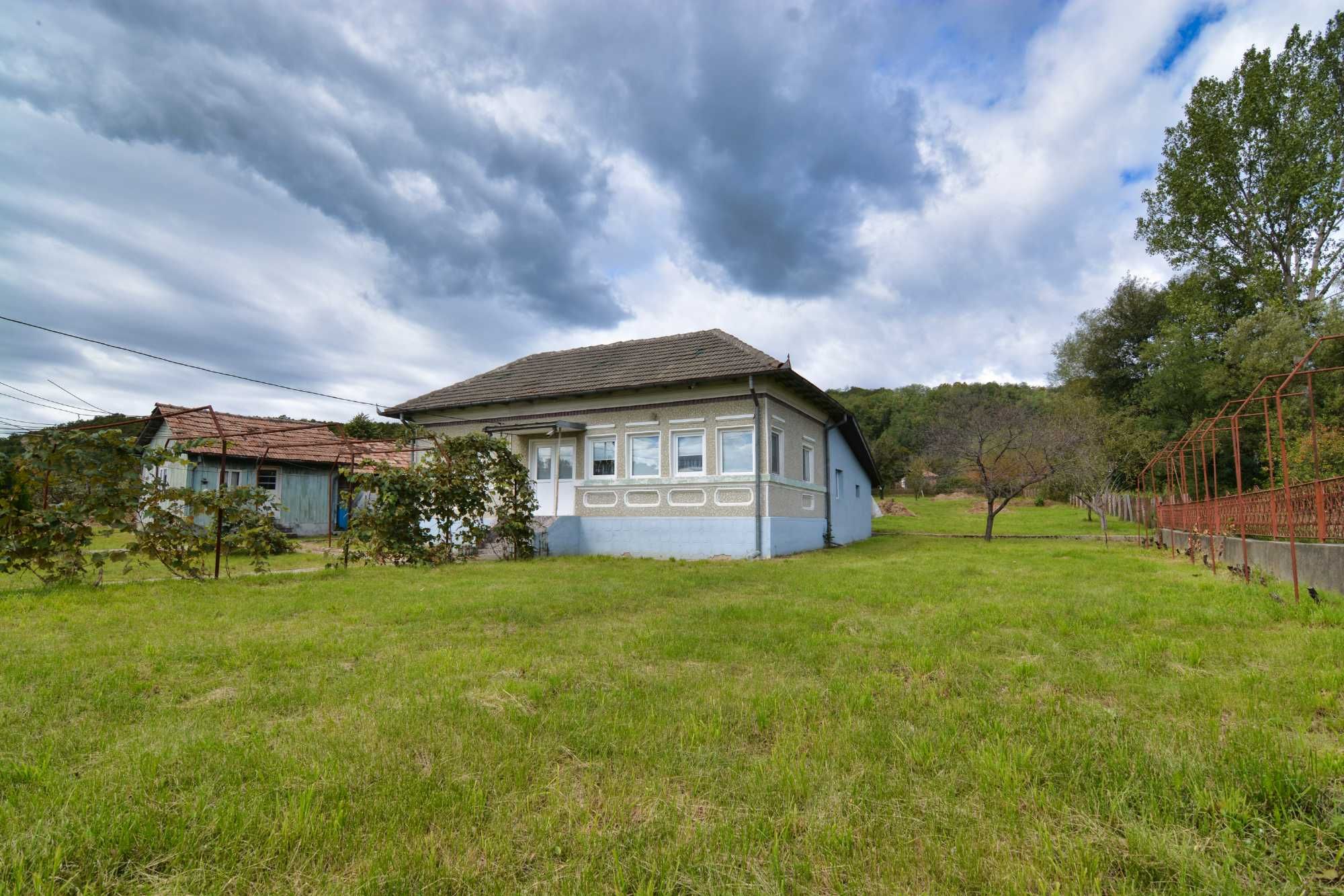 Casa cu teren 2403 m2 sat Tepsenari comuna Milcoiu Valcea