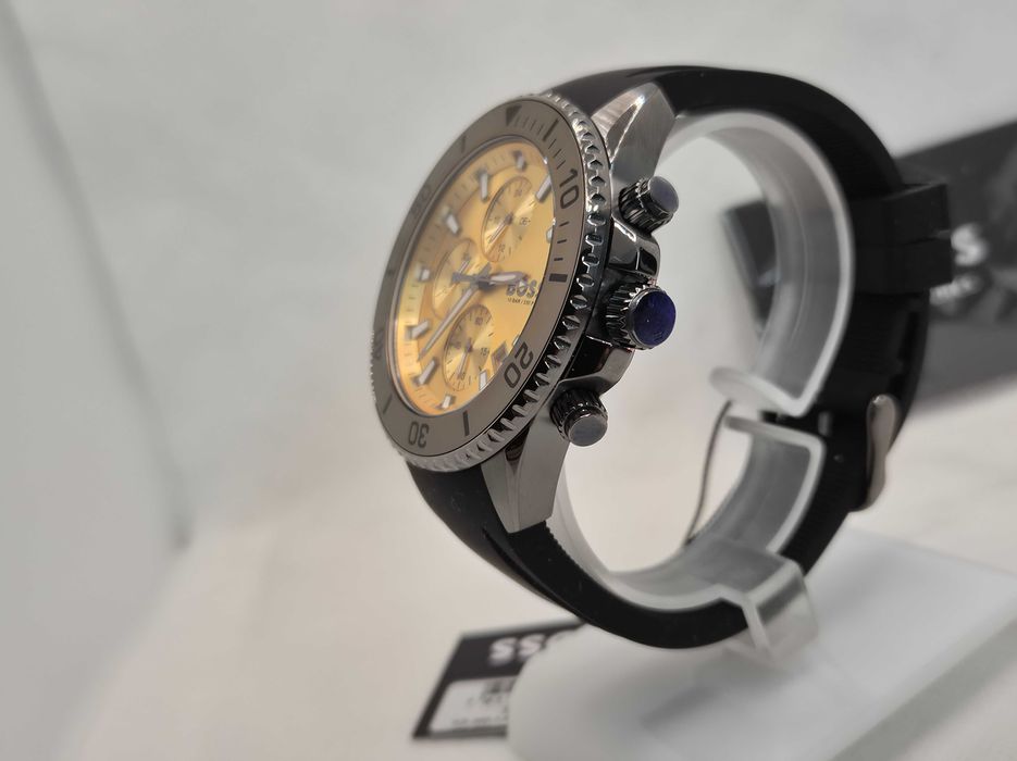 Ceas Barbatesc Cronograf Boss Original  1513968,NOU,Garantie 2 ani