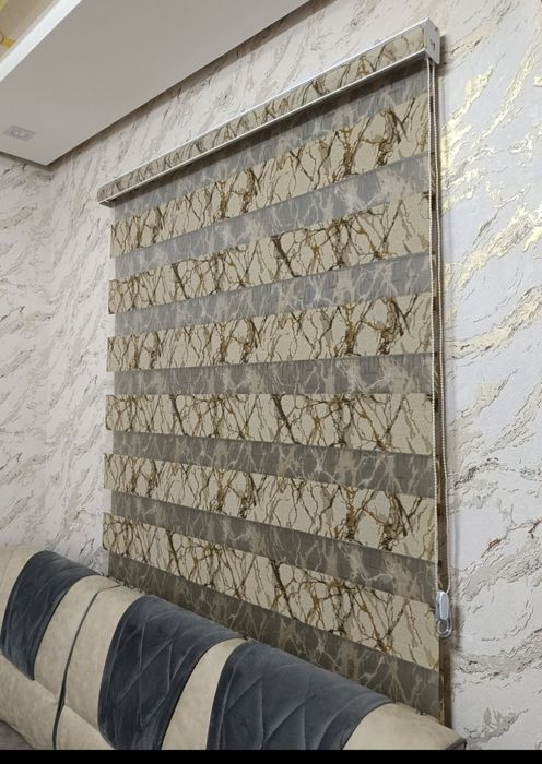 Жалюзи Ден и ноч,кассетный,горизонталные