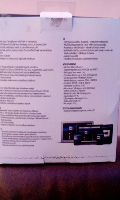 Bluetooth Maxxter слушалки за телефон таблет pc телевизор автомобил