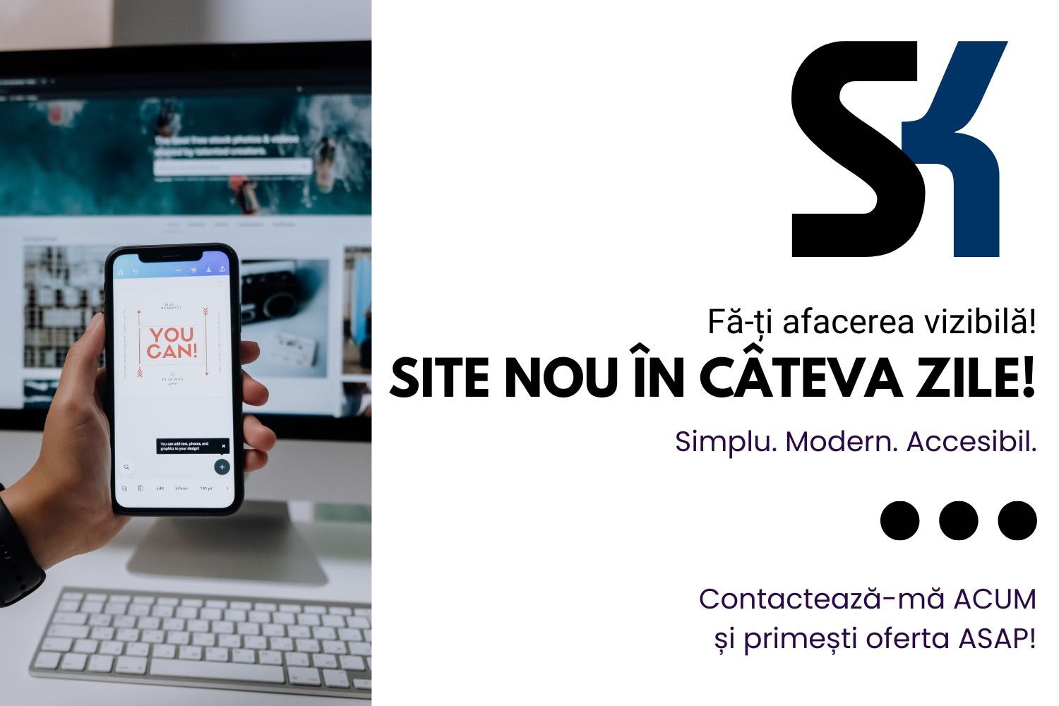 Site WordPress complet în 5–7 zile • Prețuri clare • Suport inclus