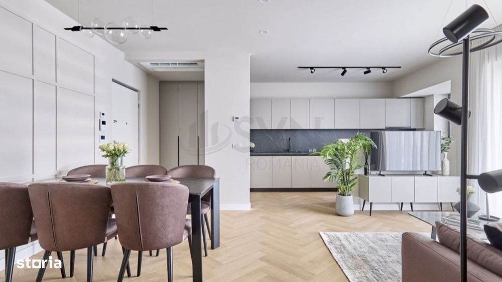 Apartament 3 camere inchiriere nou mobilat si utilat Aviatiei