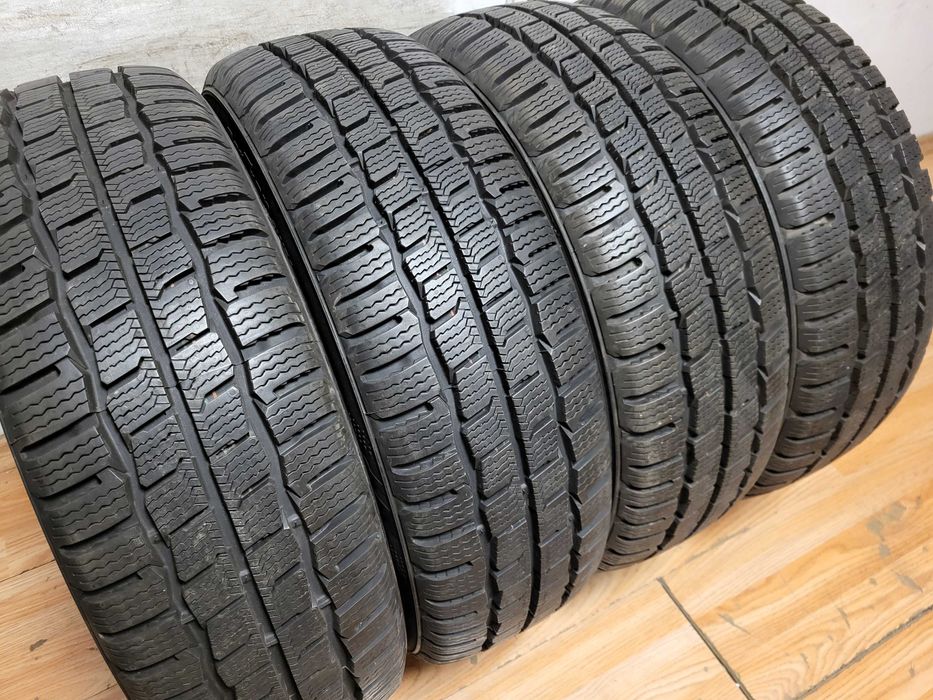 195/60/16C Kumho 9 mm с джанти 5х112 зимни гуми Ford , Seat ,Vw Sharan