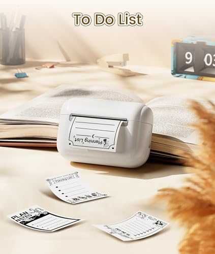 Нов Преносим стикер принтер Q02E с Bluetooth и хартия за телефон печат