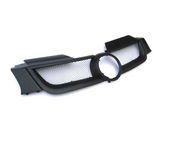 Grilă frontală neagră cu plasă de aluminiu potrivită pentru VW Golf 5