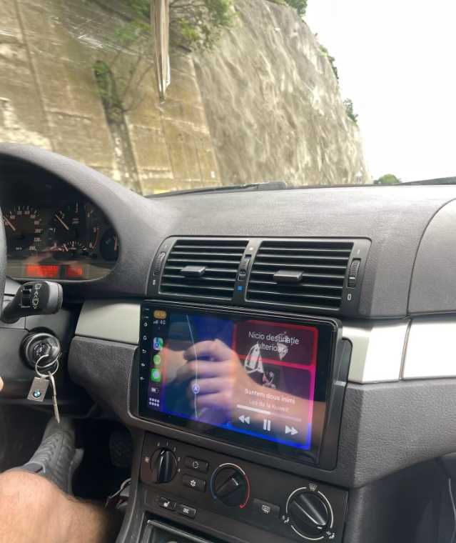 Navigatie Android Dedicata BMW Seria 3 E46 1-8GB RAM - QLed CarPlay
