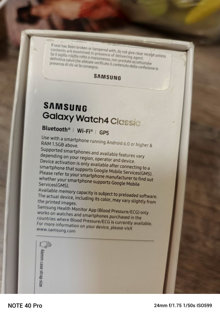 Samsung smart watch 4 classic