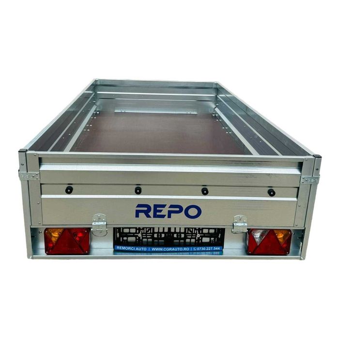 Remorca Noua Repo 210*120cm Carte RAR Nr Rosu