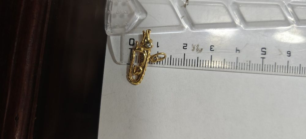 Pandantiv crocodil  aur 18k 0.61gr (r)