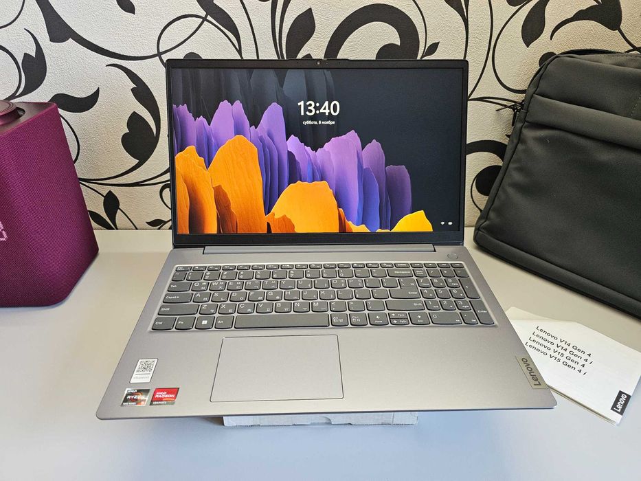ПРОДАМ Lenovo V15 G4 Мощный Ноутбук Ryzen™5-7520U/8GB/256SSD/15.6"iPS.