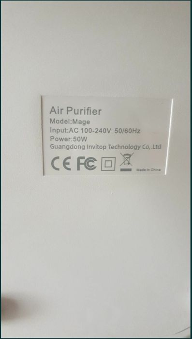 Purificator de aer pt incaperi de pana la 1000mp