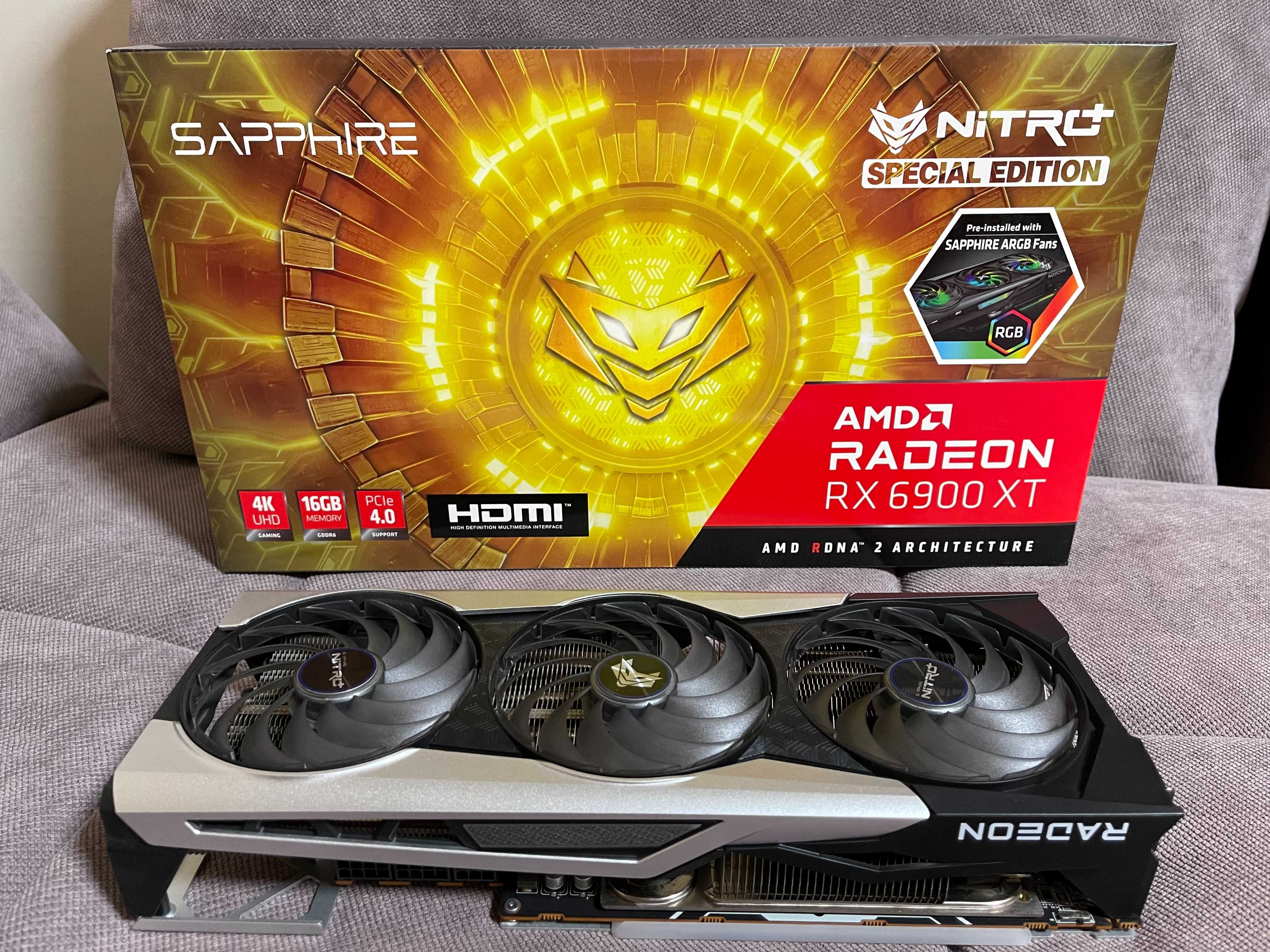 Видеокарта Radeon RX 6900XT Sapphire Nitro+ SE 16Gb